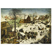 The Census at Bethlehem painting by Pieter Bruegel The Elder.