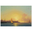 Ivan Aivazovsky  painting Grafskaya wharf, Sebastopol Crimea