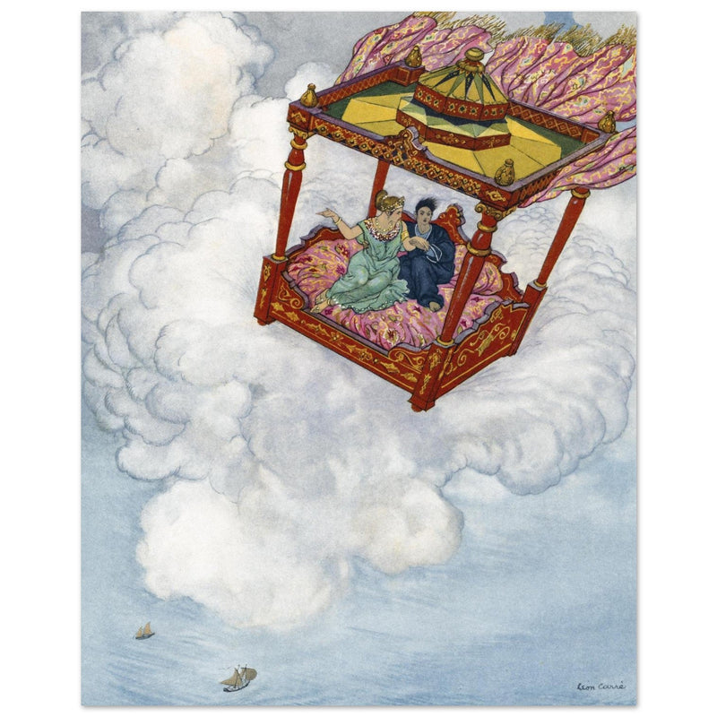 The Arabian Nights One Thousand and One Nights illustration by Leon Carre