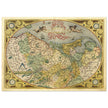 Ancient map of the Low countries ( Belgium, Netherlands and Luxembourg ) by Ortelius.