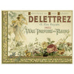 Delettrez french perfumery vintage art nouveau advertising.