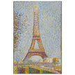 Eiffel tower  print by Georges Seurat 1881.