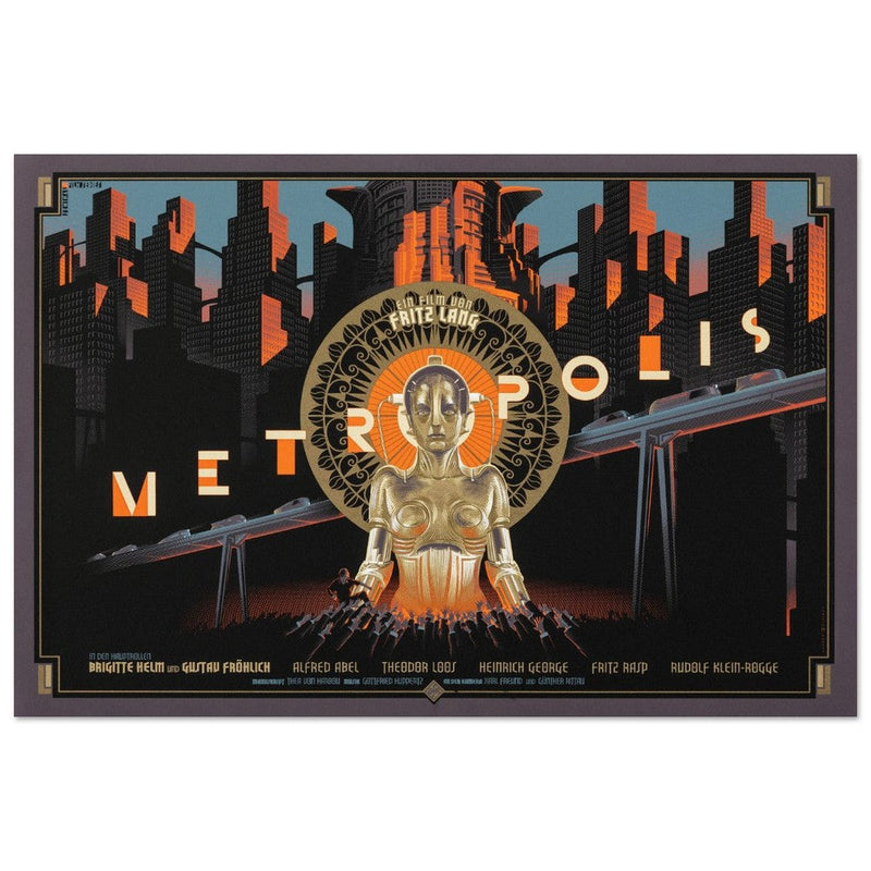 Metropolis movie poster.