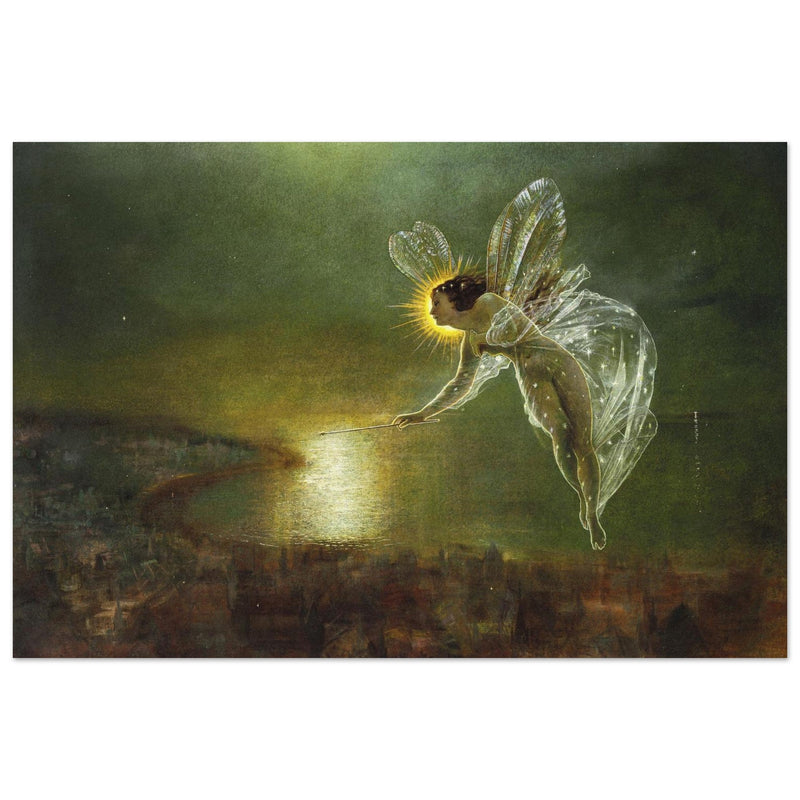 John Atkinson Grimshaw painting Spirit of Night