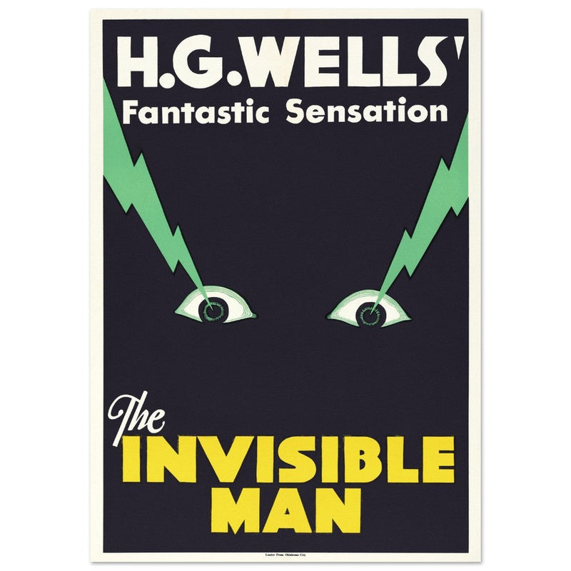 The Invisible Man movie poster.