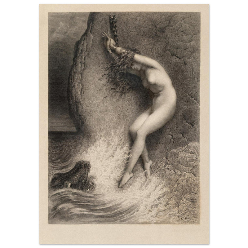 Andromeda by Gustav Doré
