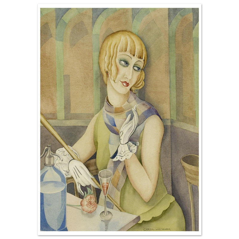 Lili Elbe by Gerda Wegener.