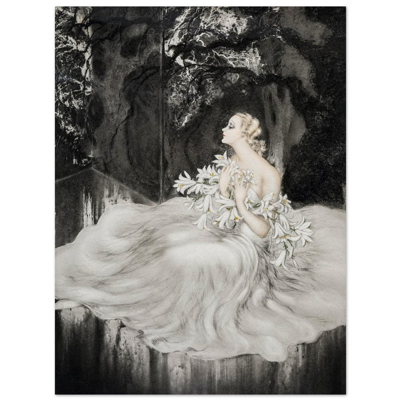 Louis Icart Les Lys (The Lilies)