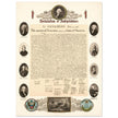 Official Facsimile of the Declaration of Independence 1903.  print.