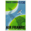 Air France Paris Londres vintage advertisng by Roger de Valerio.