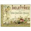Delettrez french perfumery vintage art nouveau advertising.