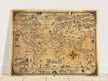 Pictorial old map of the world by Ernest Dudley