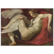 Leda and the Swan after Michelangelo 1530 copy of lost painting.