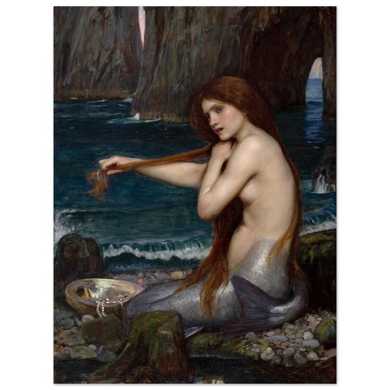 A Mermaid by John William Waterhouse 1900.
