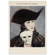 La Venitienne au Masque illustration published in Fantasio vintage magazine by George Barbier.