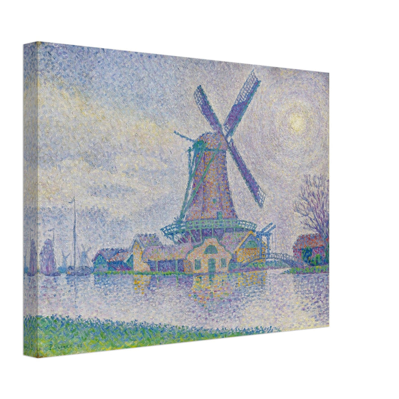 Paul Signac Moulin d' Edam Windmill in Edam painting