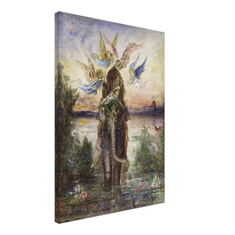 The Sacred Elephant painting by Gustave Moreau