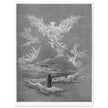 Wall Paradise. Gustave Dore illustration for the Divine Comedy by Dante Alighieri.