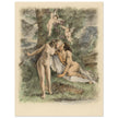 Paul Emile Becat erotic illustration Les Baiseres ( The Kisses )