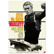 Steve Mc Queen Bullit movie poster.