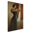The violinist Portrait of Kathleen Cowan painting by John White Alexander