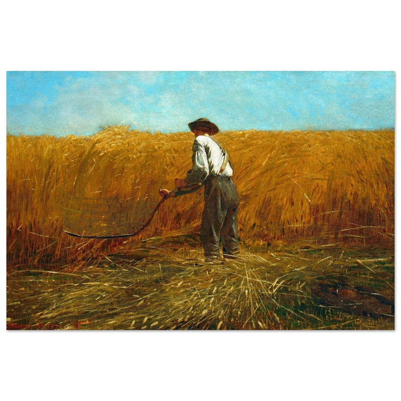 The Veteran in a New Field by Winslow Homer 1865.