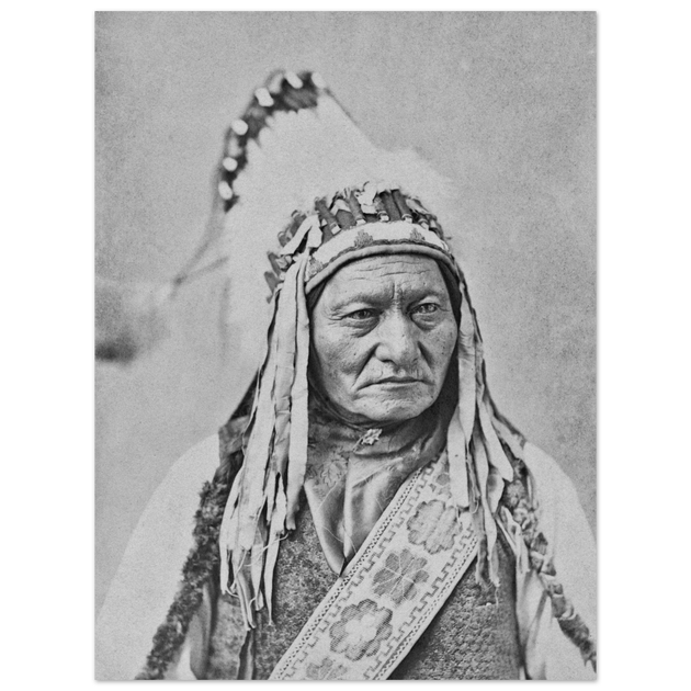 Sitting Bull native american leader.