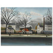Henry Rousseau painting The Banlieue