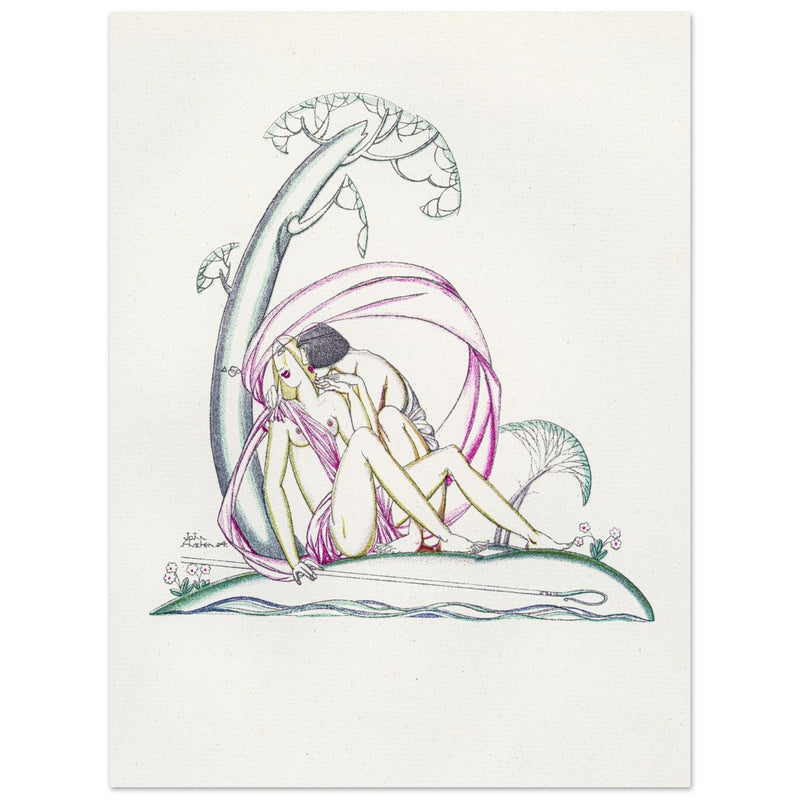 Daphnis and Chloe illustration by John Austen.