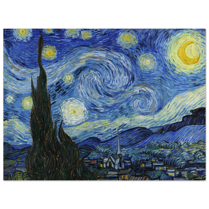 The Starry Night by Vincent Van Gogh