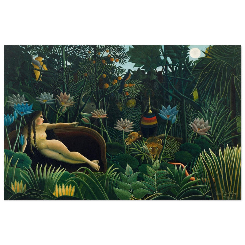 Henri Rousseau The Dream painting