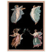 Beautiful bacchantes of Pompeii  chromolithograph by Victor Steeger