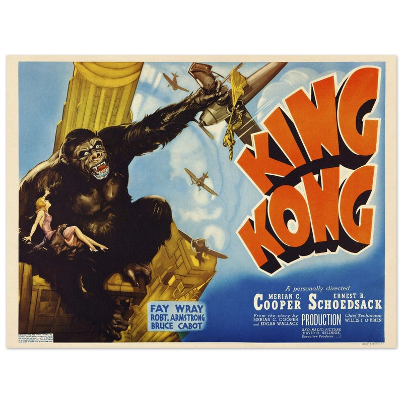 King Kong movie poster.