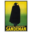 Sandman Porto sherry vintage advertising  . by George Massiot