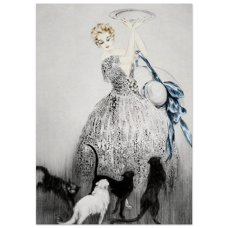 Louis Icart Les Chats (The Cats)