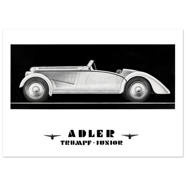 Adler Trumpf Junior Sport roadster vintage car
