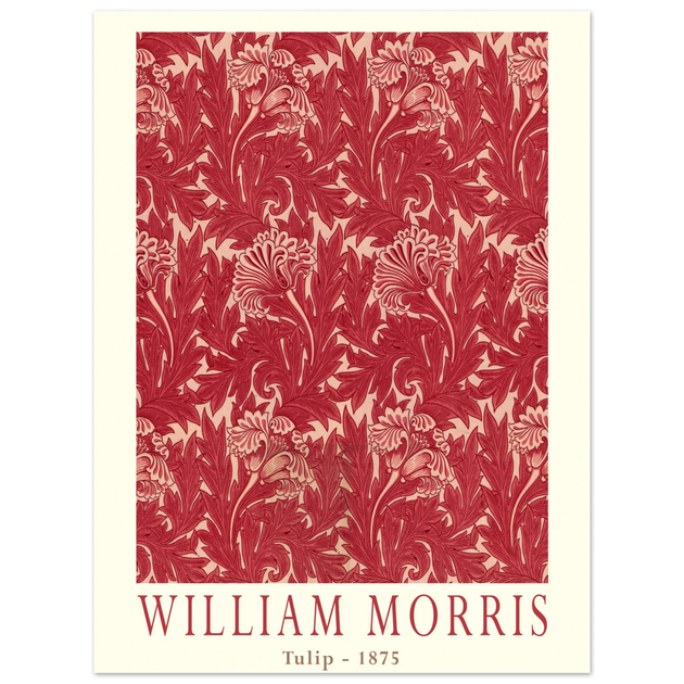 William Morris Tulip 1875 .