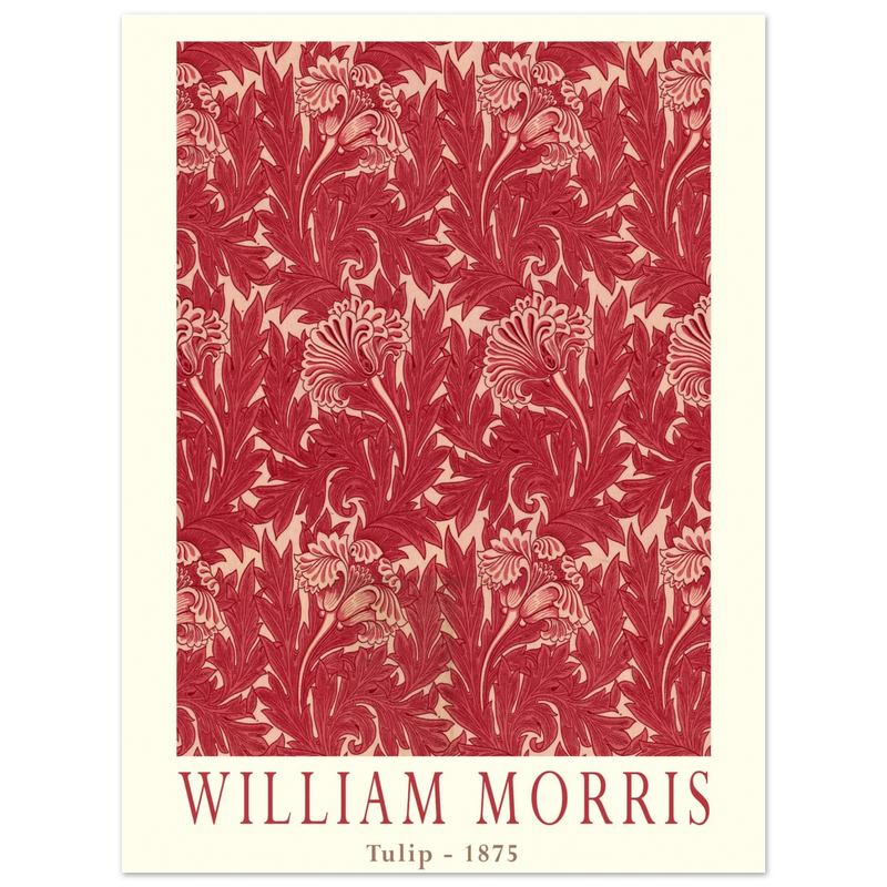 William Morris Tulip 1875 .
