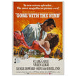 Gone With The Wind movie poster.