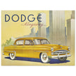 Dodge Kingsway vintage car advertising fine art  print. Classic car.