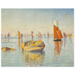 Paul Signac Concarneau, calme du matin painting