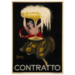 Leonetto Cappiello Contratto vintage poster .