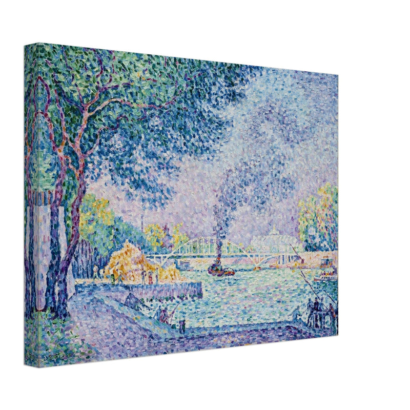 Paul Signac La Passerelle Debilly painting.