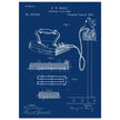 Electric Flat Iron patent by Henry W. Seeley Patent 259.054