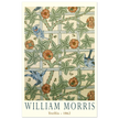 William Morris Trellis vintage wallpaper.  art print of this flower and leaves design