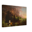 The Voyage of Life Childhood by Thomas Cole 1842.