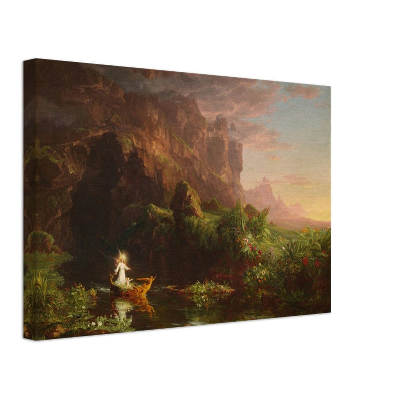 The Voyage of Life Childhood by Thomas Cole 1842.