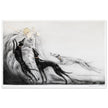 Louis Icart Coursing II - Young Woman with Greyhounds