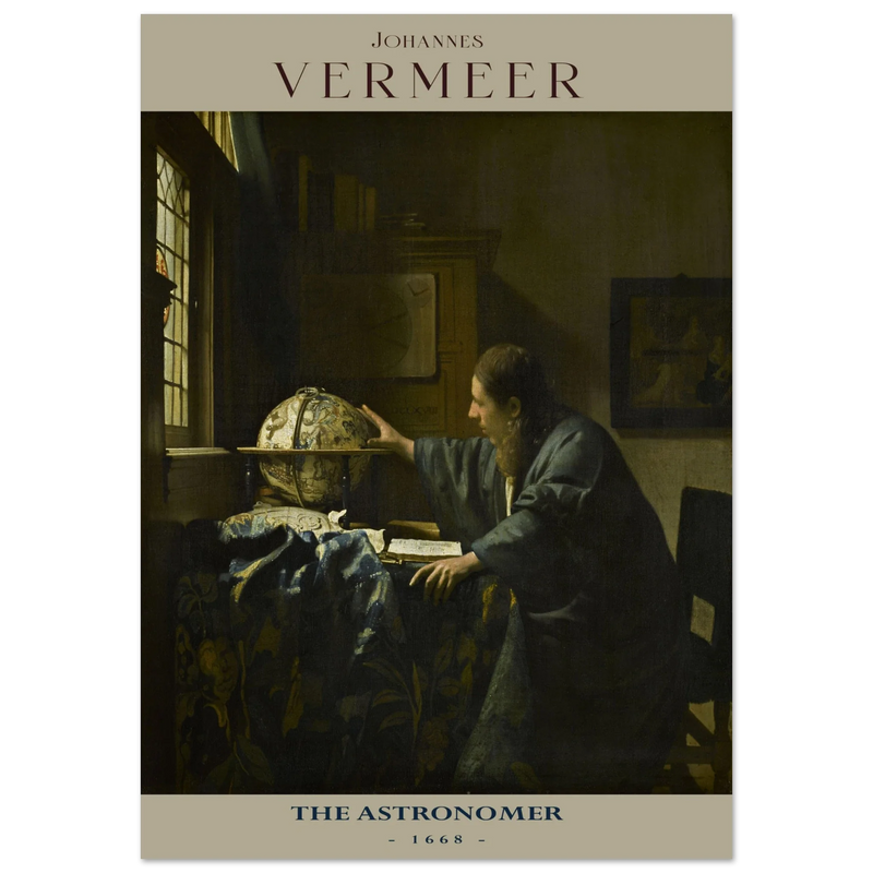 The Astronomer by Johannes Vermeer
