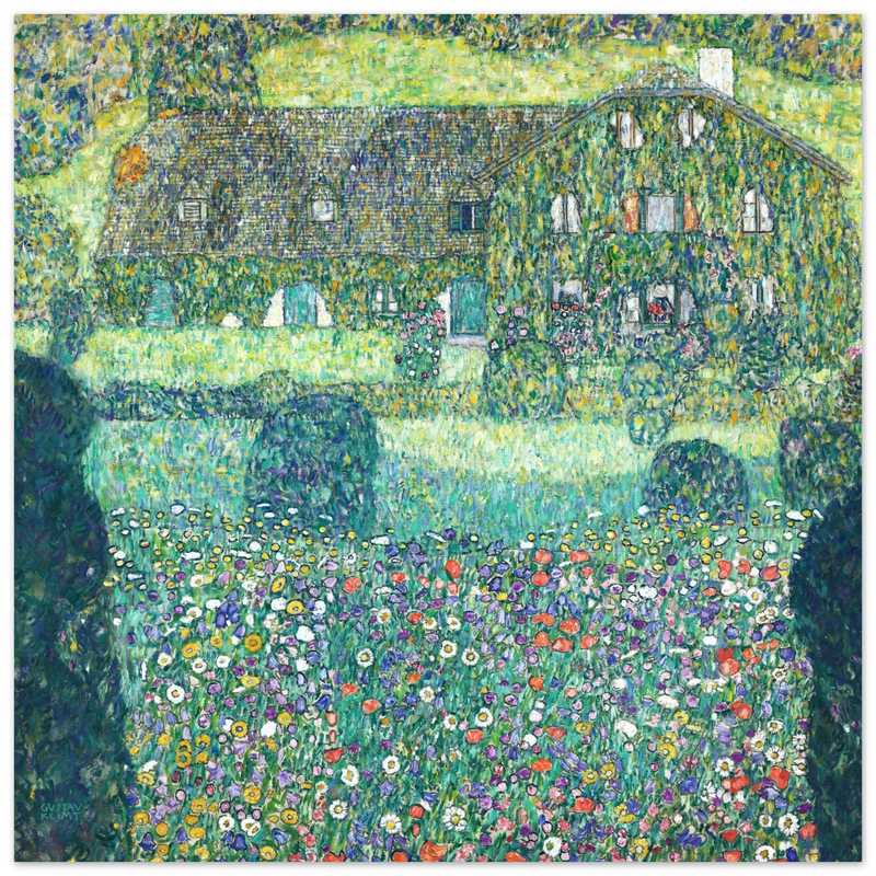 Gustav Klimt Forester's lodge in Weissenbach I painting .